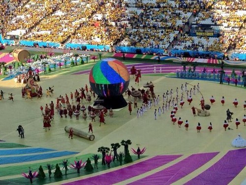 Coupe du monde 2014 : C'est parti la cérémonie d'ouverture et le premier match ! - ảnh 1